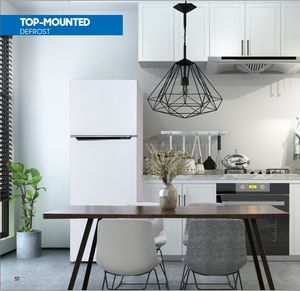 לבן מקרר 10.5 Cu.Ft / 297 L מקרר ביתי ללא כפור - Product Image 2