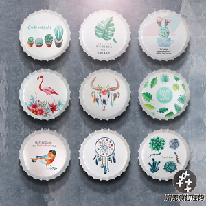 Tapa de botella de pared colgante de Metal redondo personalizado, tapa de cerveza, cartel de hojalata <span class=keywords><strong>Ideal</strong></span> para hombre, cueva, Bar, Pub - Product Image 4