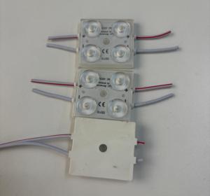 Module LED SMD2835 bleu étanche IP68 4 puces LED 2W 12V DC pour enseigne publicitaire extérieure et rétroéclairage de caisson lumineux - Product Image 3