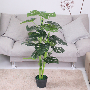 Casa degli alberi di Monstera grande artificiale a buon mercato - Product Image 4