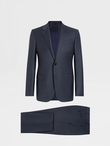 Abbigliamento <span class=keywords><strong>uomo</strong></span> ufficio ufficio <span class=keywords><strong>uomo</strong></span> nuova moda <span class=keywords><strong>blu</strong></span> profondo <span class=keywords><strong>Slim</strong></span> <span class=keywords><strong>Fit</strong></span> due bottoni <span class=keywords><strong>abiti</strong></span> formali di lusso taglie forti - Product Image 2