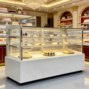 <span class=keywords><strong>Vitrine</strong></span> <span class=keywords><strong>Réfrigérée</strong></span> Commerciale <span class=keywords><strong>pour</strong></span> Chocolats et Desserts – Présentoir Réfrigéré <span class=keywords><strong>pour</strong></span> Gâteaux - Product Image 1