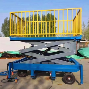 Aangepaste Hoge Kwaliteit Hydraulische Schaar Lift Tafel Elektrische Hydraulische Lift Voor Bouwmaterialen - Product Image 2