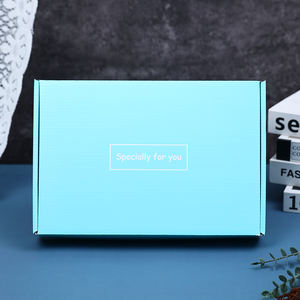 Aangepaste Golfkartonnen Verpakking Dozen Kleurrijke Mailer Dozen Voor Kleine Zakelijke Verzending Verpakking Snacks Voedsel - Product Image 3