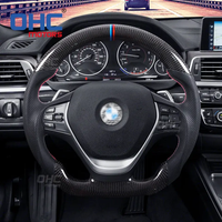 Volant pour BMW 2013 2014 2015 M3 série 3 F30 320i 320li 328i x Drive 316i en Fiber de carbone véritable, vente en gros