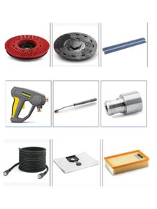 Pour <span class=keywords><strong>Karcher</strong></span> nettoyage manuel aspirateur accessoires nouvel état plastique Hepa <span class=keywords><strong>tissu</strong></span> sac à poussière tuyau tuyau Tube tête de brosse - Product Image 3