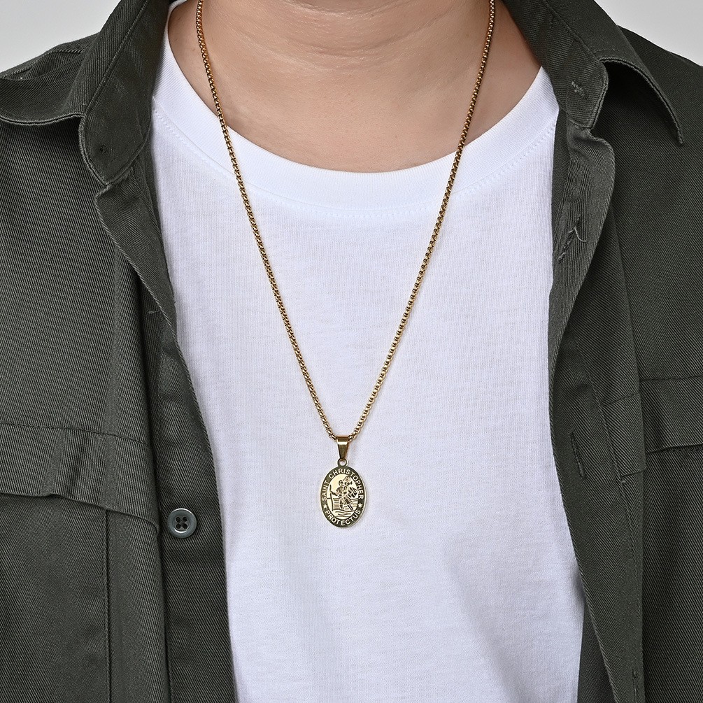 Chaîne pendentif en or*3(60cm)