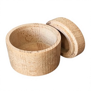Wooden Classic Multifunction Spice <b>Jar</b> <b>Storage</b> Container Wooden Lid 250mL Capacity Eco-Friendly Durable Seasoning Canister <b>for</b> - Product Image 6