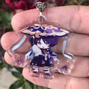 Llavero de Impact <span class=keywords><strong>Kunikuzushi</strong></span> Balladeer Scaramouche Wanderer, Accesorios de Anime, Colgante, Insignia, Regalo de Navidad - Product Image 5