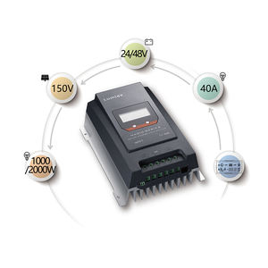 24v <span class=keywords><strong>48v</strong></span> ऑफ ग्रिड सोलर सिस्टम अधिकतम pv 150v नेतृत्व वाला mppt 40a सौर चार्ज नियंत्रक - Product Image 4