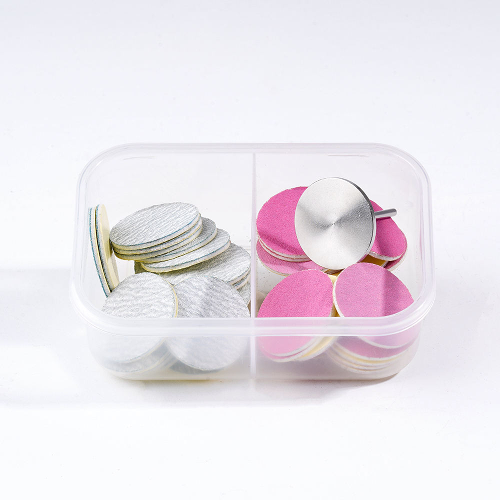 Blanc + rose sans mandrin