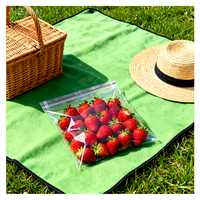 Vente en gros sac alimentaire à fermeture éclair sac tortilla refermable Coffen sac en plastique thermoscellable avec fermeture éclair
