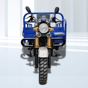 150cc Moto Cargo Triciclo Precio barato Gasolina Open Body Agile Durable Motocicleta <span class=keywords><strong>de</strong></span> <span class=keywords><strong>tres</strong></span> <span class=keywords><strong>ruedas</strong></span> con tela impermeable - Product Image 5