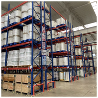 Systèmes de rayonnage en acier industriels résistants d'entrepôt de palette Unités de stockage réglables de support Stockage de support de palette