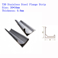 Accessoires de conduits CVC à section formée à froid, bande de bride d'angle pour conduit d'air en acier inoxydable 304 TDC 20 mm T30, découpe et soudure