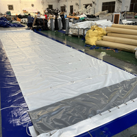 Litong bonne résistance étanche personnalisé blanc pvc enduit bâche camion couverture