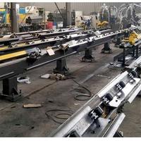 Ligne de production automatique de perçage et de marquage d'angles en fer CNC Raintech pour la fabrication de tours électriques