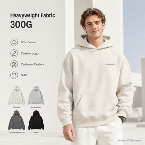 Sudadera con Capucha de Forro Polar Grueso de 300g para <span class=keywords><strong>Hombre</strong></span>, con Logotipo Personalizado al por Mayor, Estilo Urbano, Oversize, Unisex, Ajuste Holgado, OEM - Product Image 1
