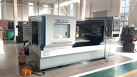 Torno CNC de Precisión de Fábrica de 2 Ejes, Máquina de Torneado Automática CK6161, Torno CNC de Bancada Plana para Metal de 1000 mm