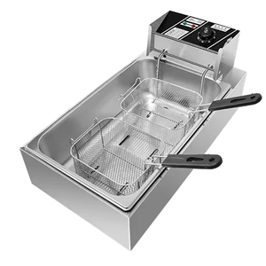 <span class=keywords><strong>Friteuse</strong></span> Électrique Commerciale Professionnelle en Acier Inoxydable <span class=keywords><strong>pour</strong></span> Frites et Poulet Frit – Offre Spéciale - Product Image 2