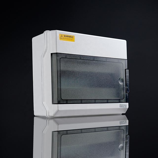 High Quality PC Flame Retardant Material 12 18 Way AC DC Electrical Power Distribution Panel Board for Circuit Breaker Fuse