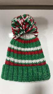 Chapeau de ski Offre Spéciale personnalisé grand chapeau Bobble fil épais <span class=keywords><strong>Islande</strong></span> cheveux bonnets <span class=keywords><strong>d</strong></span>'hiver chapeau avec logo <span class=keywords><strong>d</strong></span>'insigne - Product Image 3