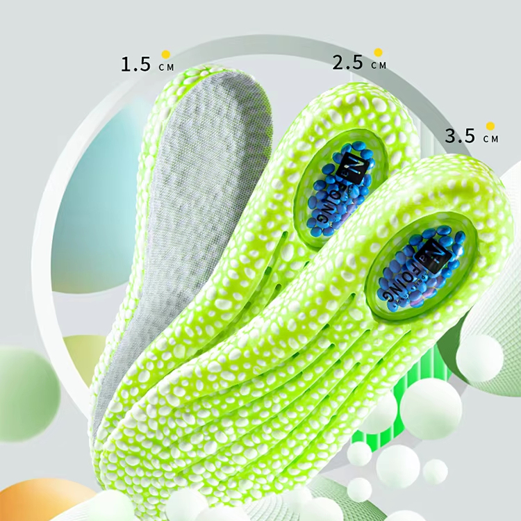 On Stock Breathable Comfort Height Increased Insole Shoe Lifts Insole Foot Bed Insoles