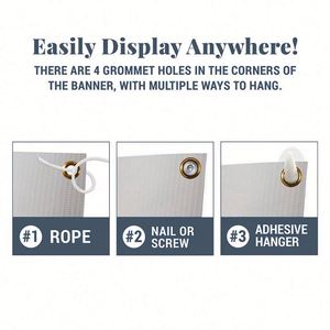 Pancarta de Vinilo Personalizada para Graduación 2025, Letreros para Jardín con Fotos de Graduantes, Recuerdos de Fiesta, Regalos de Graduación para Estudiantes - Product Image 3