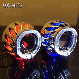 <strong>Bi</strong> <strong>Xenon</strong> Angle Eye Devil Eye 12V 35W Car Motorcycle Headlight Bulb HID Projector Lens - Product Image 1