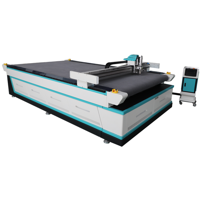 Rotary Knife Cutting Machine with Intelligent Layout and Automatic Feeding for Flexible Fabrics