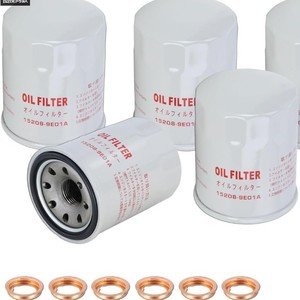 ไส้กรองน้ำมันคุณภาพสูง 15208-9101A 15208-65F00 แบบไหลผ่านเต็มรูปแบบ - Product Image 1