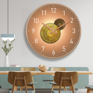 <span class=keywords><strong>Horloge</strong></span> <span class=keywords><strong>murale</strong></span> moderne en plastique à quartz, affichage à <span class=keywords><strong>aiguilles</strong></span>, motif nature morte, style antique silencieux, alimentée par piles, pour salon - Product Image 4