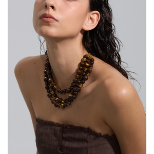 <span class=keywords><strong>Ensemble</strong></span> <span class=keywords><strong>collier</strong></span> et boucles <span class=keywords><strong>d</strong></span>'oreilles JINYOU 6968, perles élégantes, perles artificielles, perles de 18 carats, acier inoxydable, design exclusif, pour cadeau - Product Image 4