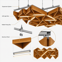 Plafond en aluminium sur mesure pour la décoration intérieure ignifuge, imperméable et décorative, pour la maison, les restaurants, l'extérieur, Alumtimes