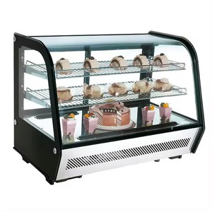 Bánh hiển thị tủ lạnh bánh mì Showcase tủ tủ lạnh siêu thị trượt cửa kính refrigeretion thiết bị - Product Image 1