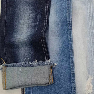 90% Cotton 6% Rayon 2% Spandex Tối Indigo 7S * 10/20 Đàn Hồi Denim Vải Cho Thời Trang Quần - Product Image 1