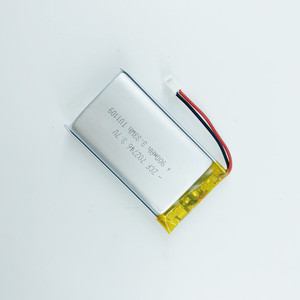 Batterie Li-ion, Lithium-Ion polymère, Rechargeable, 702746 mAh, 900 V, appareil médical, traceur GPS, 3.7, ZCF - Product Image 5