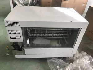 Horno <span class=keywords><strong>Asador</strong></span> <span class=keywords><strong>de</strong></span> <span class=keywords><strong>Pollos</strong></span> Rotatorio Comercial a Gas y <span class=keywords><strong>El</strong></span>éctrico <span class=keywords><strong>de</strong></span> Acero Inoxidable, Capacidad para 12-16 Piezas, Certificado CE para Equipos <span class=keywords><strong>de</strong></span> Panadería - Product Image 3