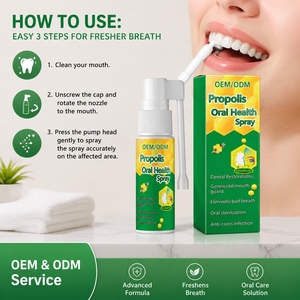 <span class=keywords><strong>Spray</strong></span> <span class=keywords><strong>buccal</strong></span> à la <span class=keywords><strong>propolis</strong></span> OEM/ODM pour la santé bucco-dentaire, rafraîchisseur d'haleine, blanchiment des dents, soin <span class=keywords><strong>buccal</strong></span>, élimine les taches et la mauvaise haleine - Product Image 5