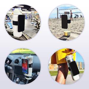 Support de téléphone MagSafe pour bouteille d'eau avec anneau métallique pour iPhone et appareils Android, accessoire pour gobelet isotherme - Product Image 6