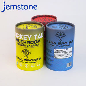 100% Recycled Biodegradable Hot Selling 100% Recycled Custom <b>Round</b> Paper Tube <b>Box</b> Packaging - Product Image 5