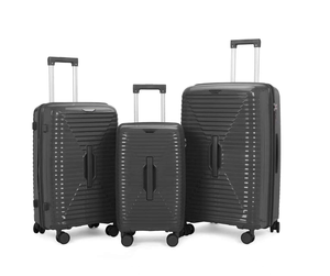 2026 New Arrival Luxury Modern Classic PP <strong>Soft</strong> <strong>Luggage</strong> Set with Lock Large Capacity Waterproof Suitcase Durable Zipper Closure - Product Image 4