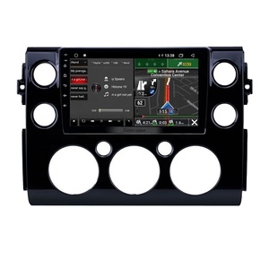 9 inch Android 11 đài phát thanh HD màn hình cảm ứng GPS navigation Aux <span class=keywords><strong>USB</strong></span> hỗ trợ Carplay DVR cho 2007-2018 Toyota FJ Cruiser - Product Image 1