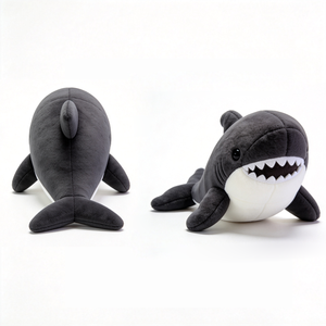 Juguete de Peluche de Tiburón Blanco Realista en Oferta, Muñeco de Peluche de Animal Marino Divertido Personalizado, Regalos de Peluche Personalizados - Product Image 4