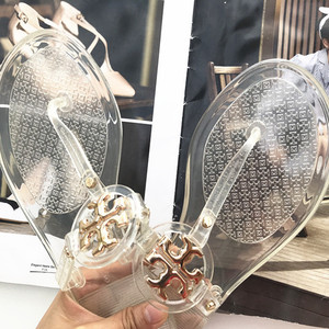 Calzature Estive alla Moda, <span class=keywords><strong>Infradito</strong></span> in PVC per Donna, Ciabatte da Spiaggia, Ultima Collezione di Calzature Estive per Ragazze - Product Image 4