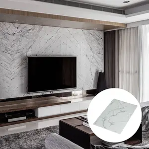 PVC laminé écologique haute densité alternative en marbre ou en bois PVC feuilles de plastique à usage intérieur
