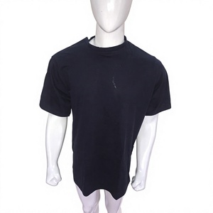 Camiseta de Manga Corta Unisex de Algodón 100% para Rehabilitación Postoperatoria con Acceso Lateral al Hombro Derecho, Corte Regular, 220g - Product Image 1