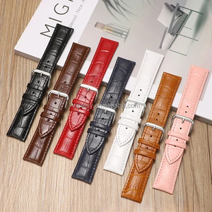 <span class=keywords><strong>Bracelet</strong></span> de <span class=keywords><strong>montre</strong></span> en cuir de vachette véritable de qualité supérieure, vente en gros 2026, tailles 12 à 24 <span class=keywords><strong>mm</strong></span> - Product Image 6