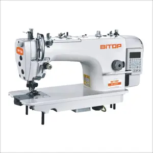 Bitop BT-5200-D3 Computerized Direct Drive Enkele Naald Stiksteek Industriële Naaimachines Met Cutter