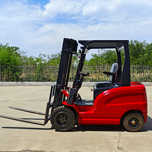 ठोस रबर टायर 1.5 टन 2 टन 3 टन संकीर्ण गलियारे निर्माण मशीनरी के लिए संतुलित फोर्कलिफ्ट - Product Image 6